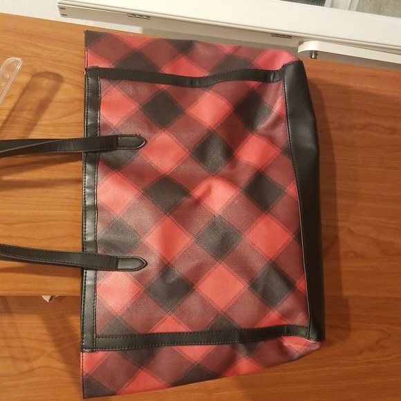 Red and Black Victoria’s Secret Tote - Picture 2 of 3